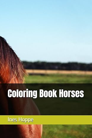 Coloring Book Horses