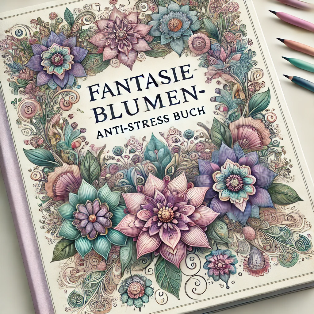 Fantasieblumen-das Anti-Stressbuch: Weil du es dir wert bist