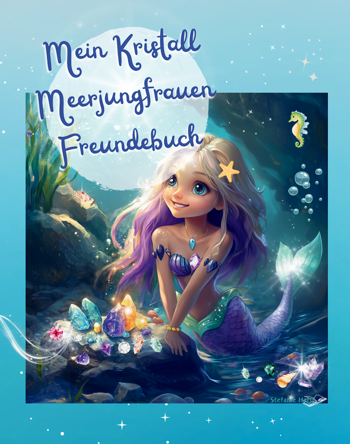 Mein Kristall Meerjungfrauen Freundebuch