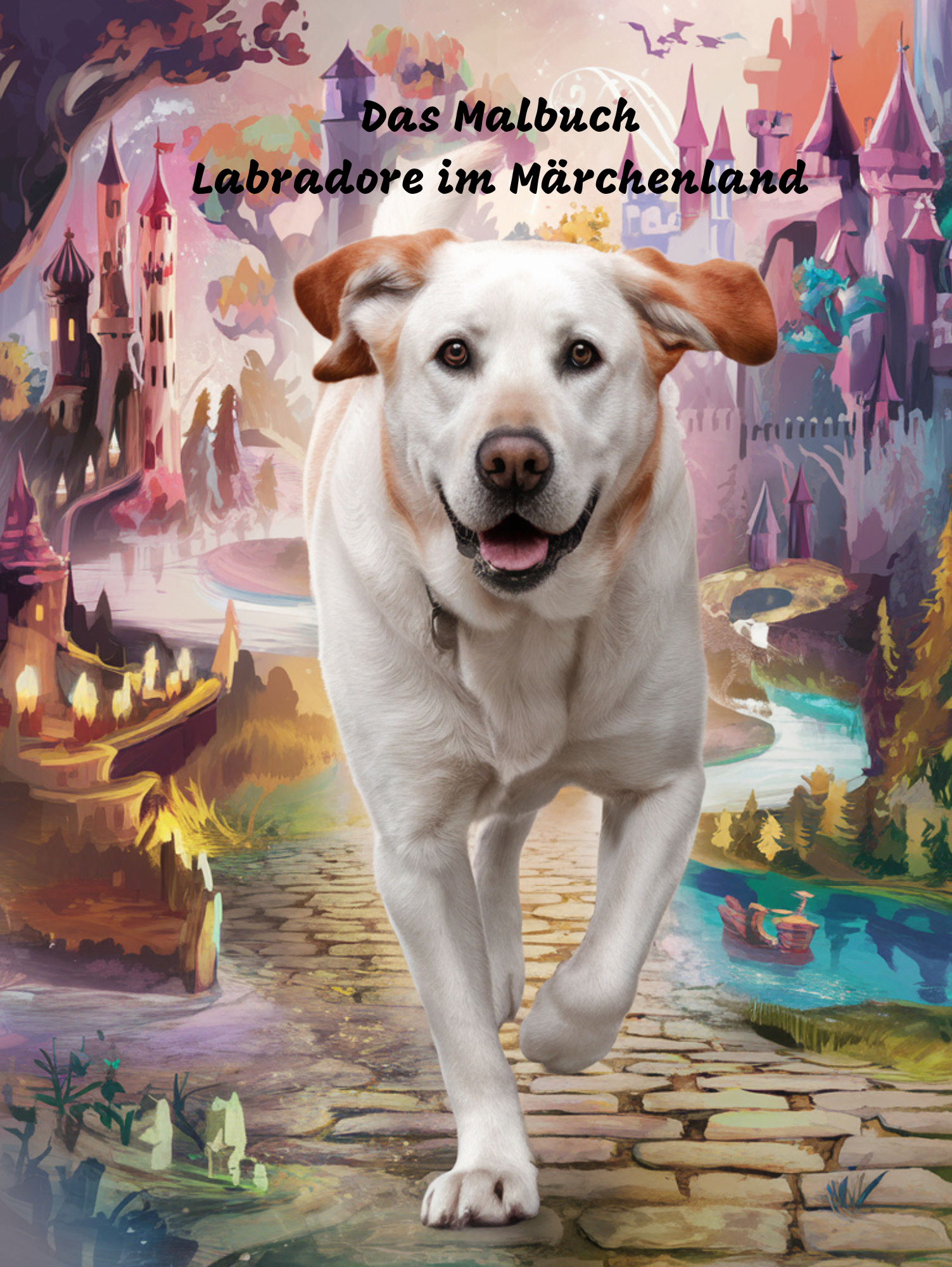 Das Malbuch: Labradore im Märchenland