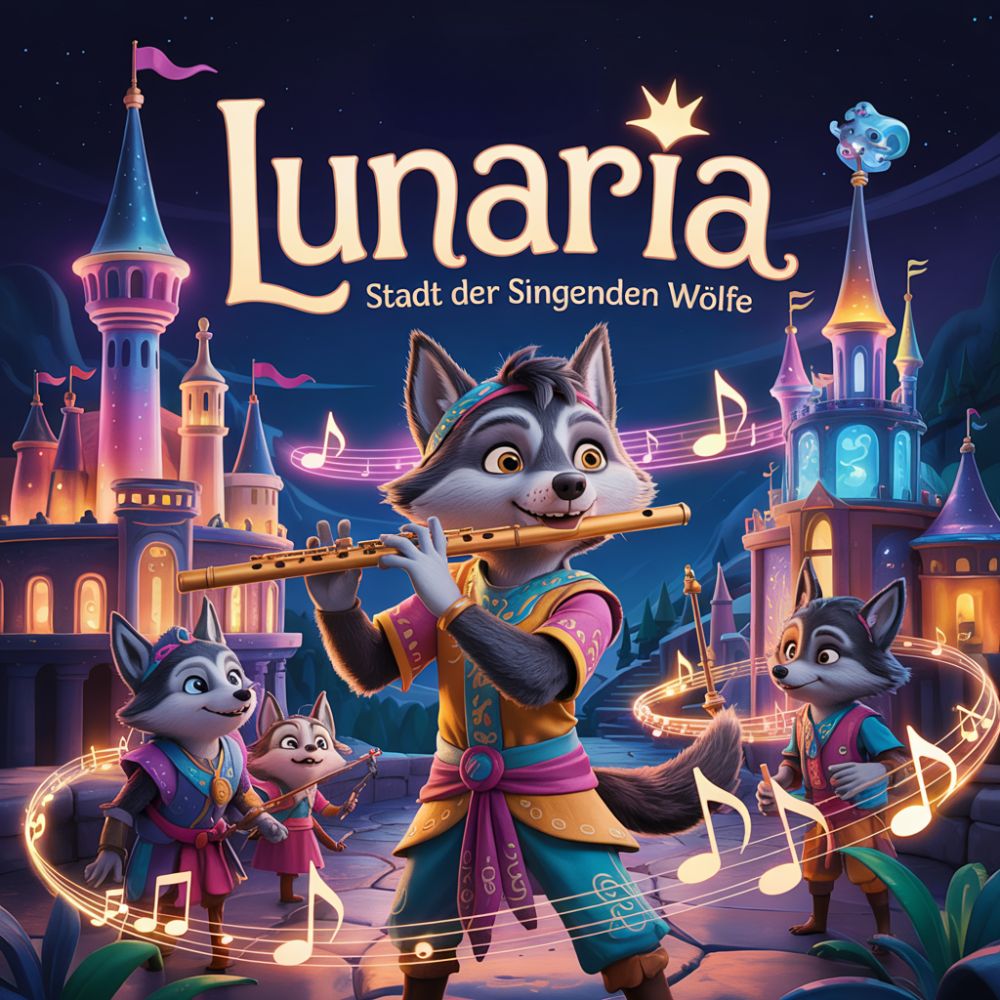 Lunaria – Stadt der singenden Wölfe: Das Singende Buch: