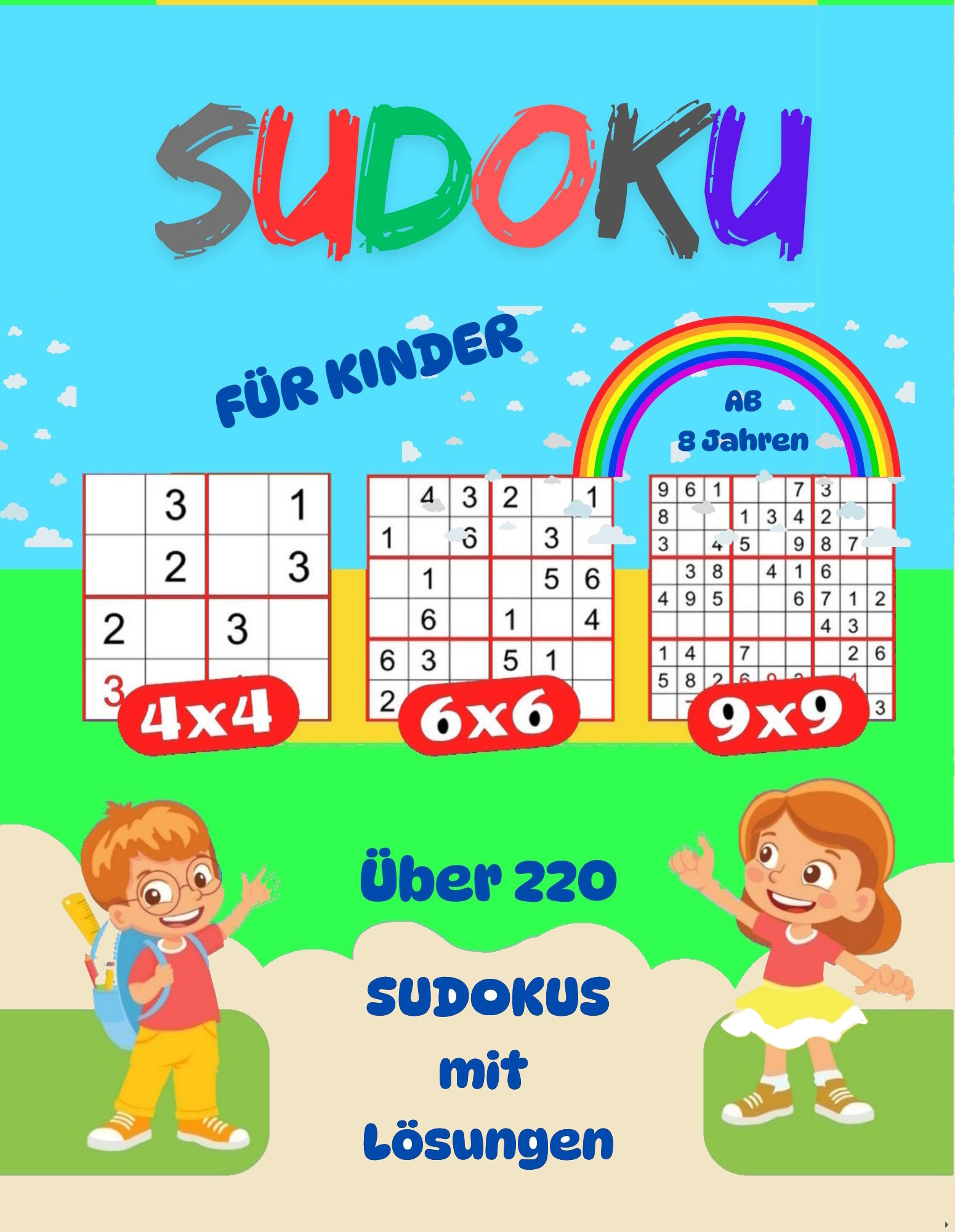 Sudoku für Kinder ab 8 Jahren