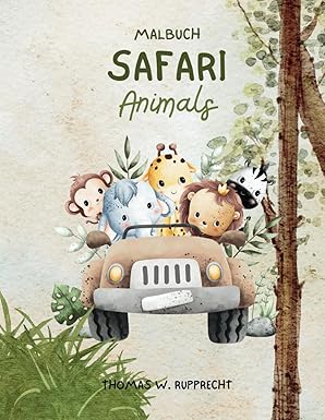 Safari Animals Malbuch