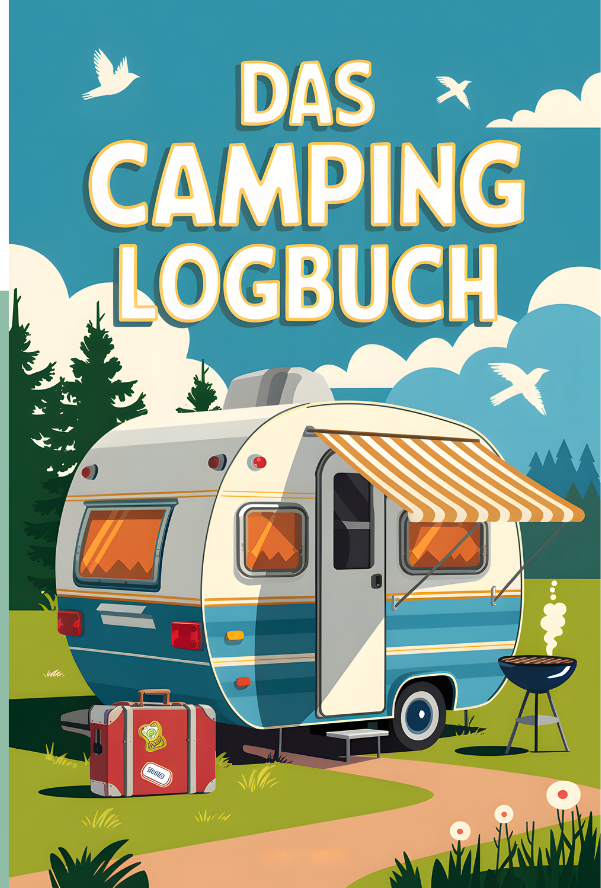 Logbuch für Camper: Vergiss nie wieder eine Reise - Dokumentiere deine Reise, Entdeckungen und Erlebnisse