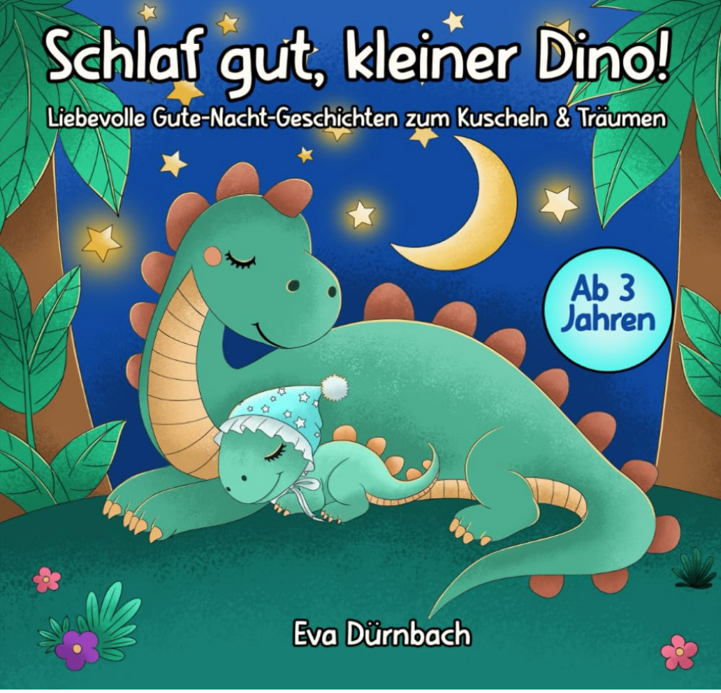 Schlaf gut, kleiner Dino! 