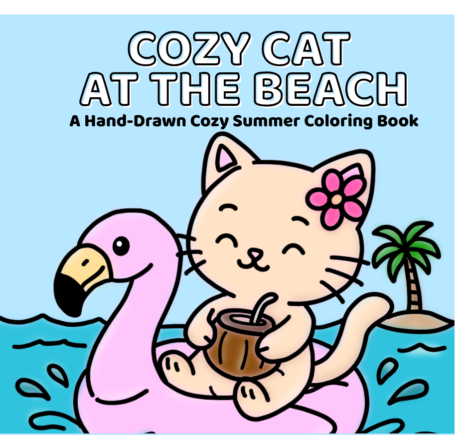 Cozy Cat at the Beach
