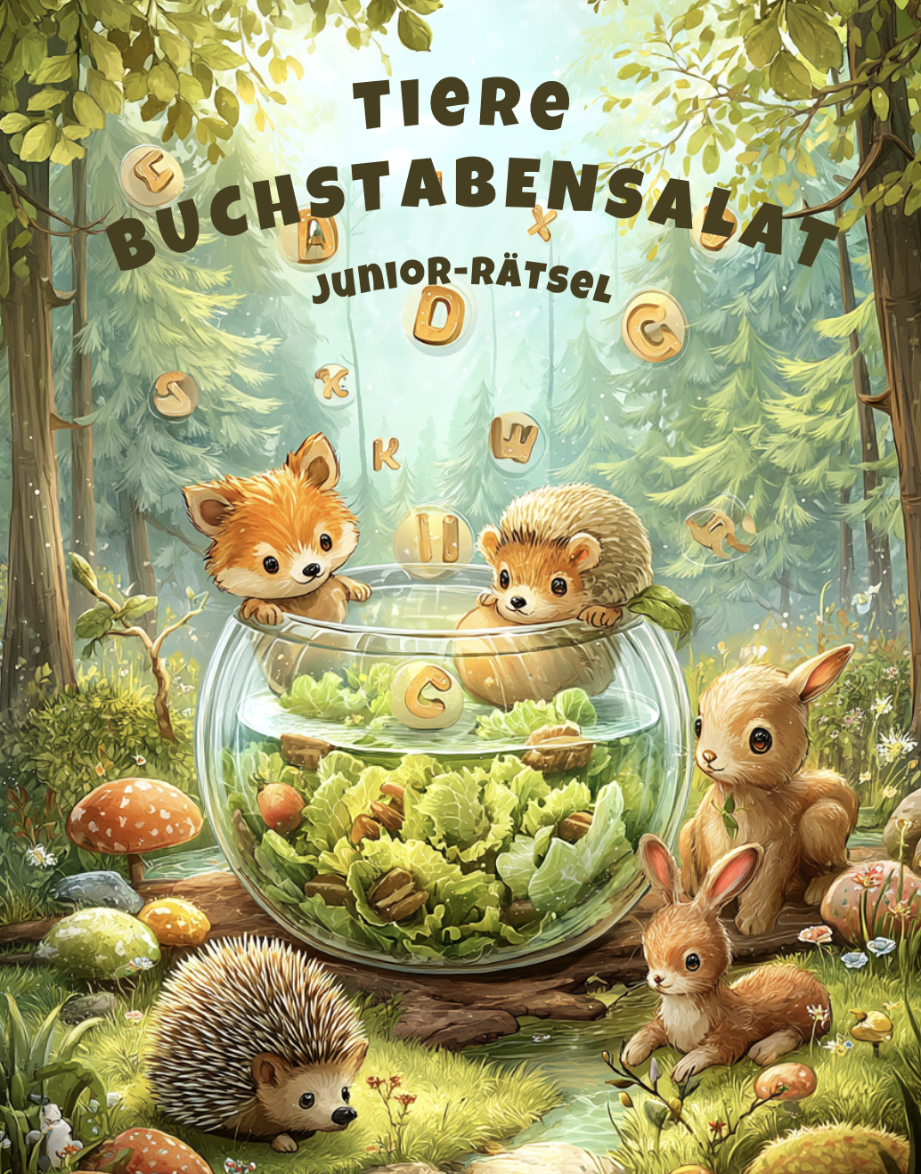 Tiere Buchstabensalat - JUNIOR Rätsel