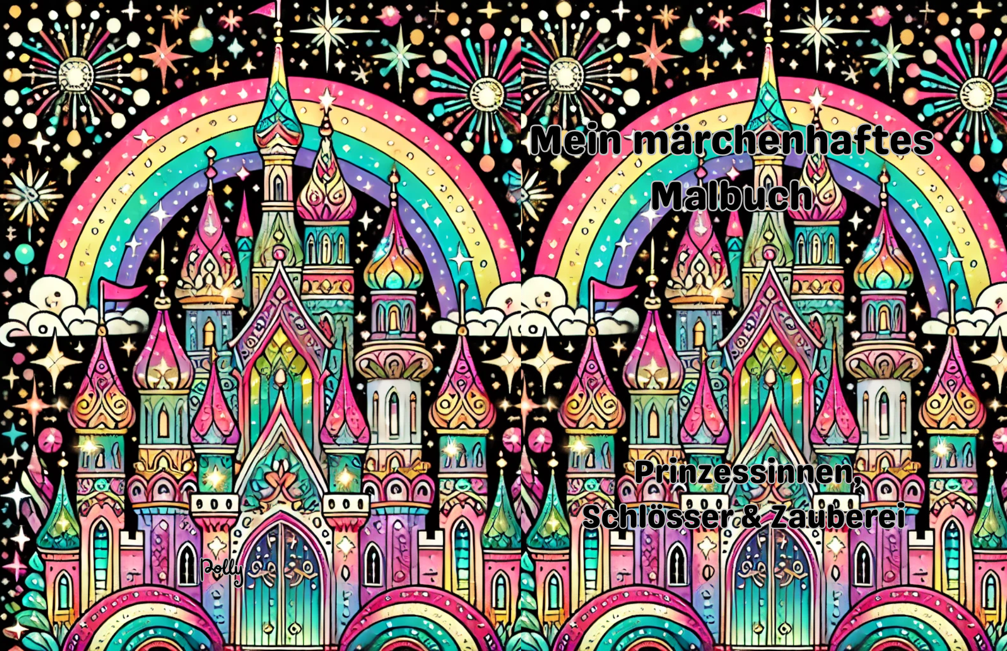 Mein märchenhaftes Malbuch: Prinzessinnen, Schlösser & Zauberei