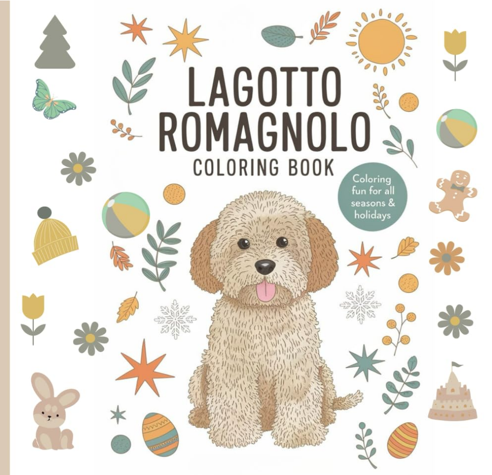 Lagotto Romagnolo Coloring Book