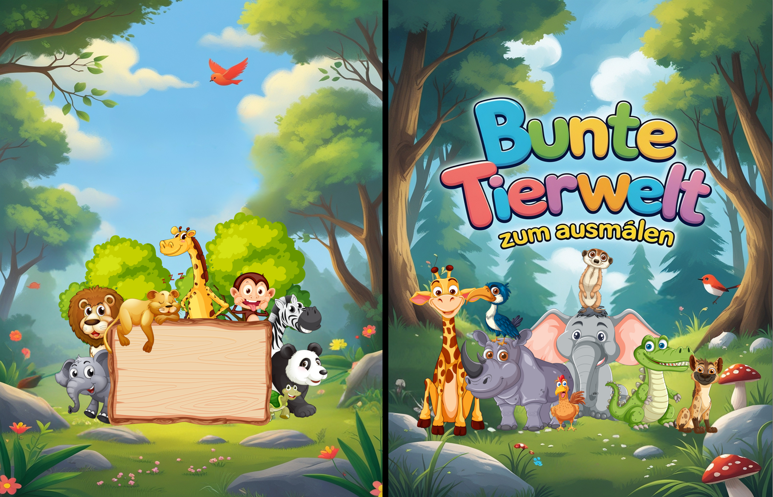 Bunte Tierwelt