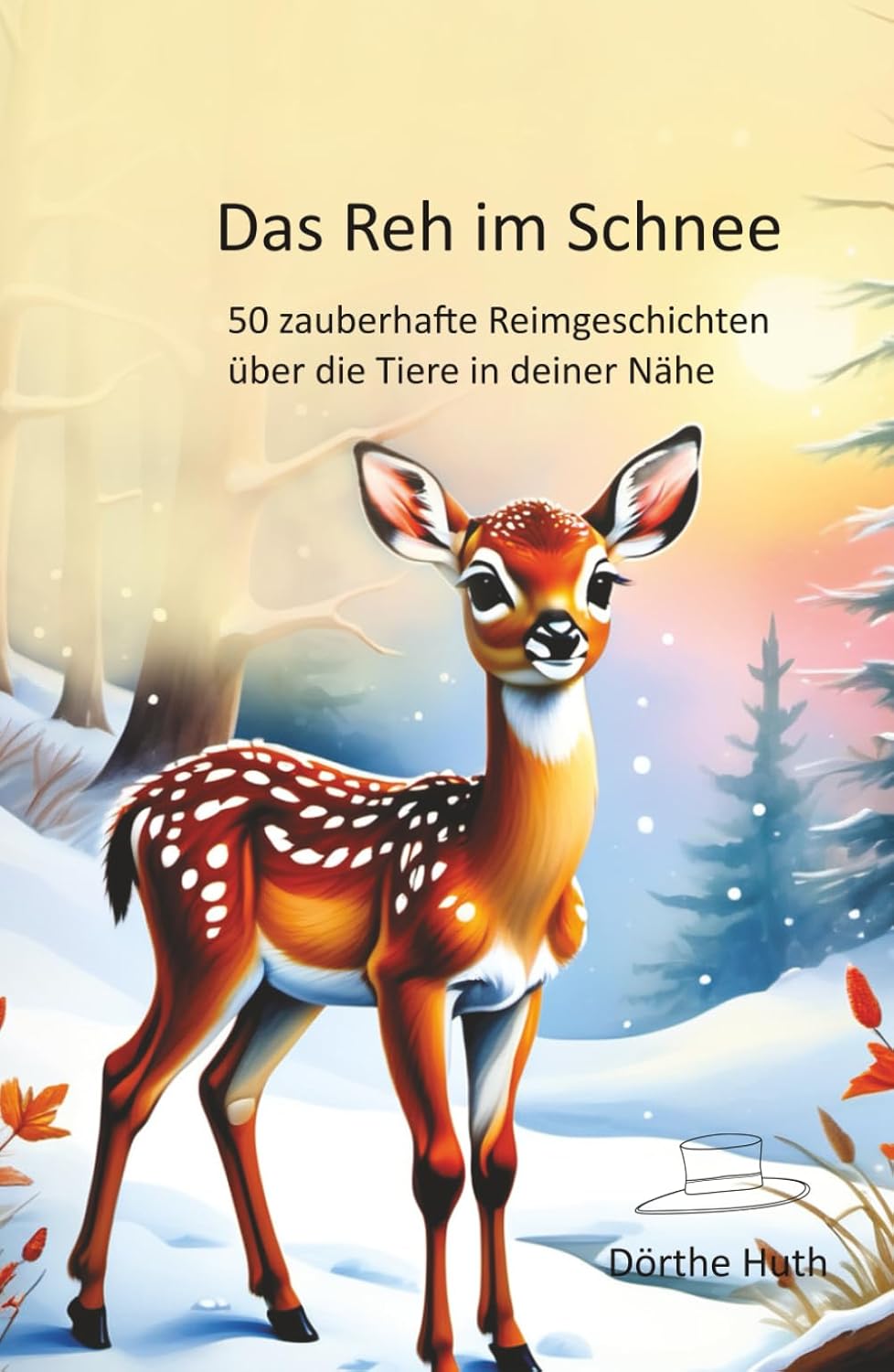 Das Reh im Schnee