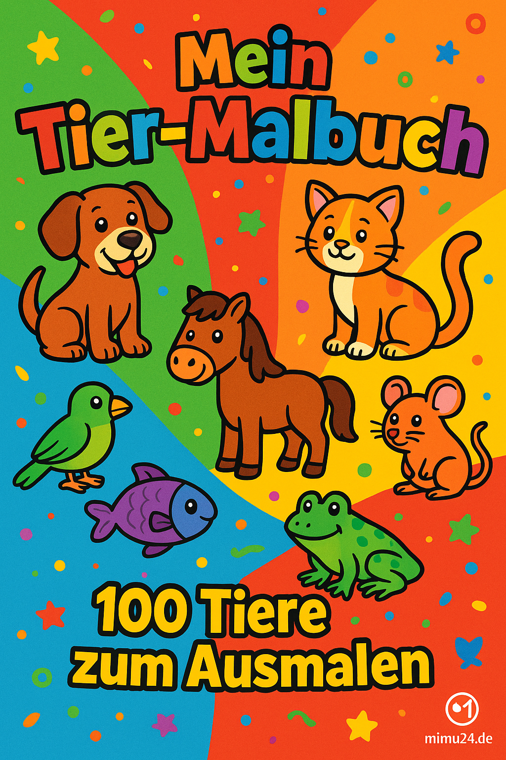 Mein Tier-Malbuch