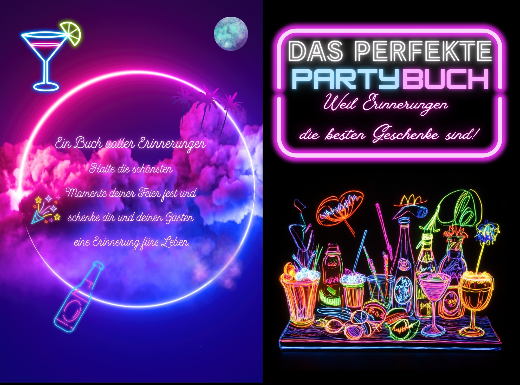 Das perfekte Partybuch - Weil Erinnerungen die besten Geschenke sind!: