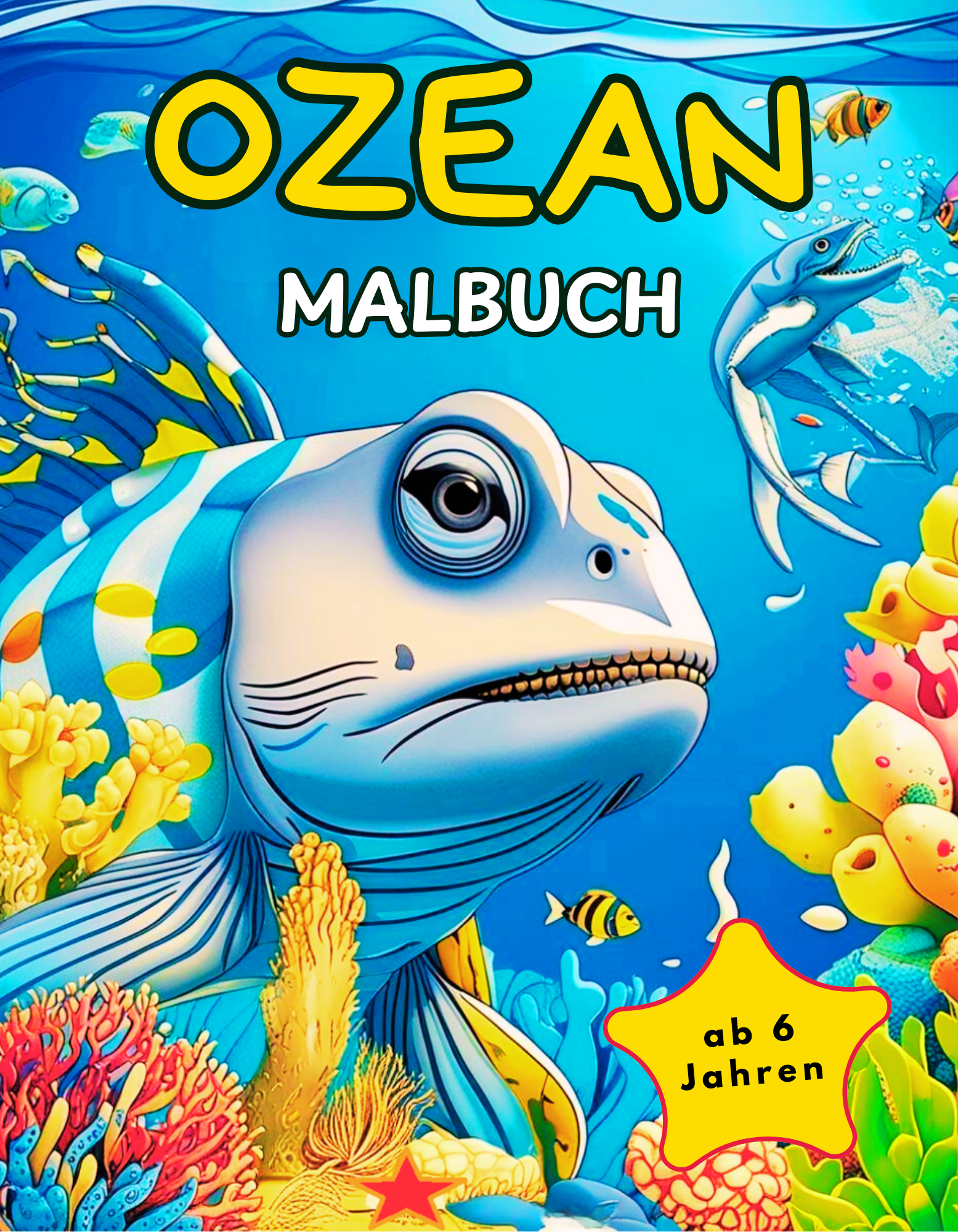 Ozean Malbuch