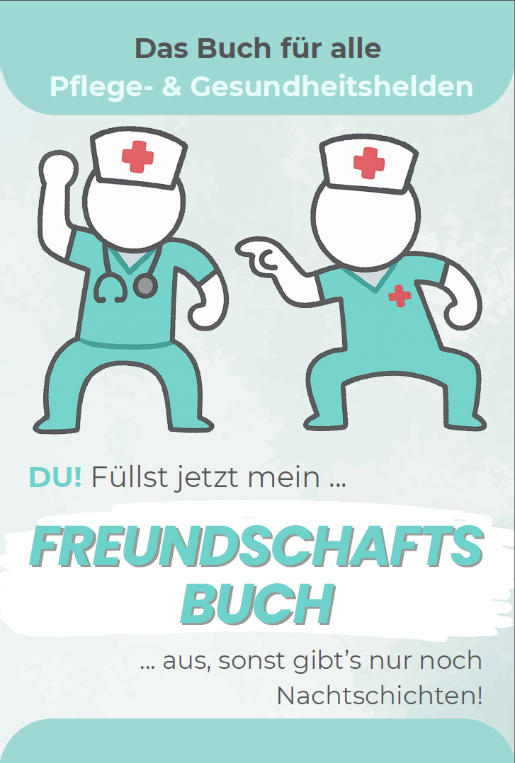 Freundschaftsbuch für Pflegekräfte