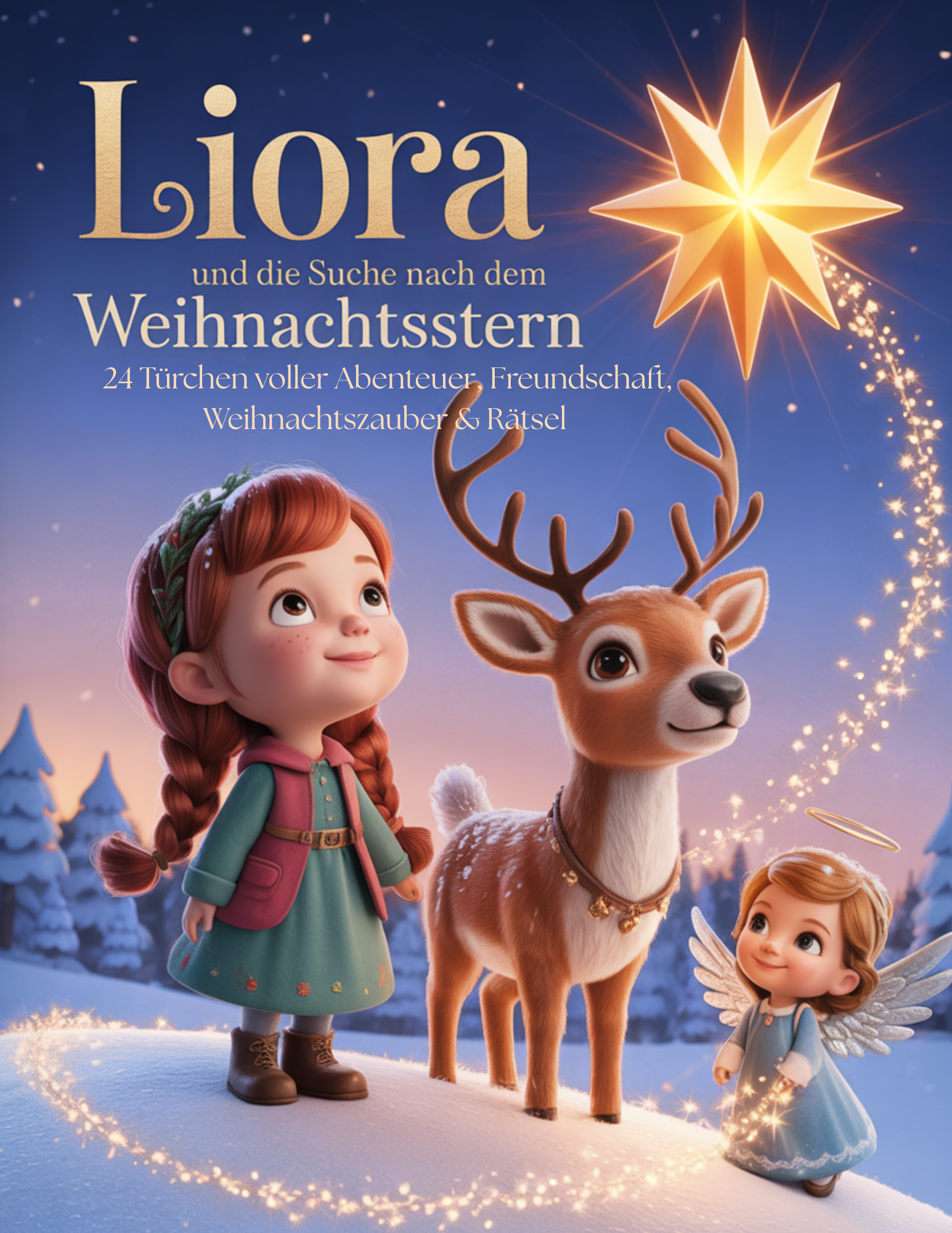 Liora und die Suche nach dem Weihnachtsstern - 24 Türchen voller Abenteuer, Freundschaft, Weihnachtszauber & Rätsel