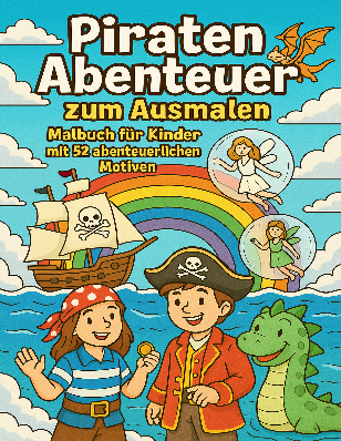 Piraten Abenteuer zum Ausmalen