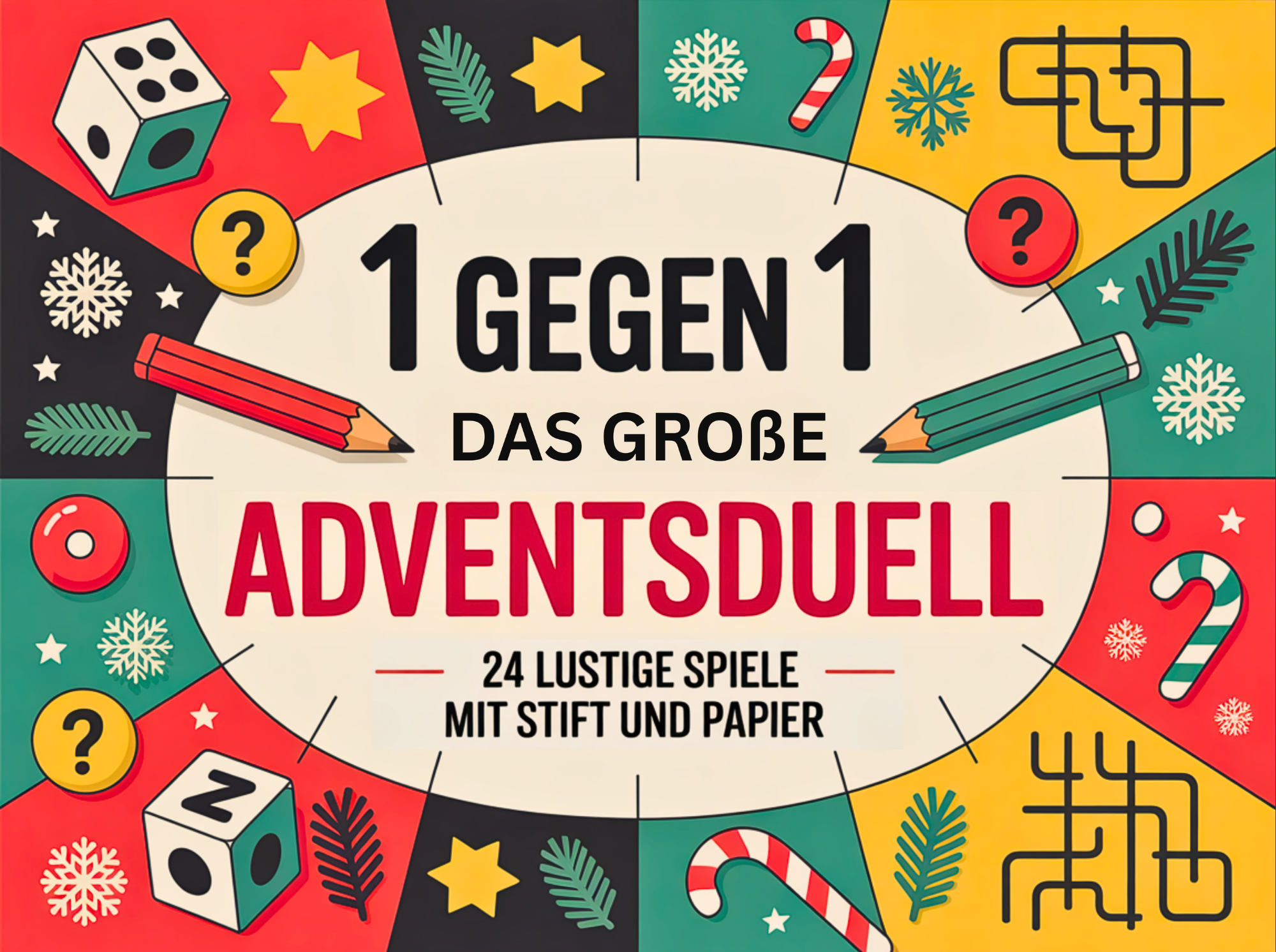 1 gegen 1 – Das große Adventsduell für Zwei