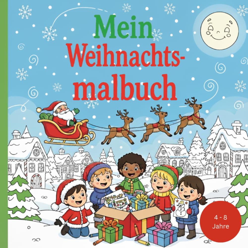 Mein Weihnachts Malbuch