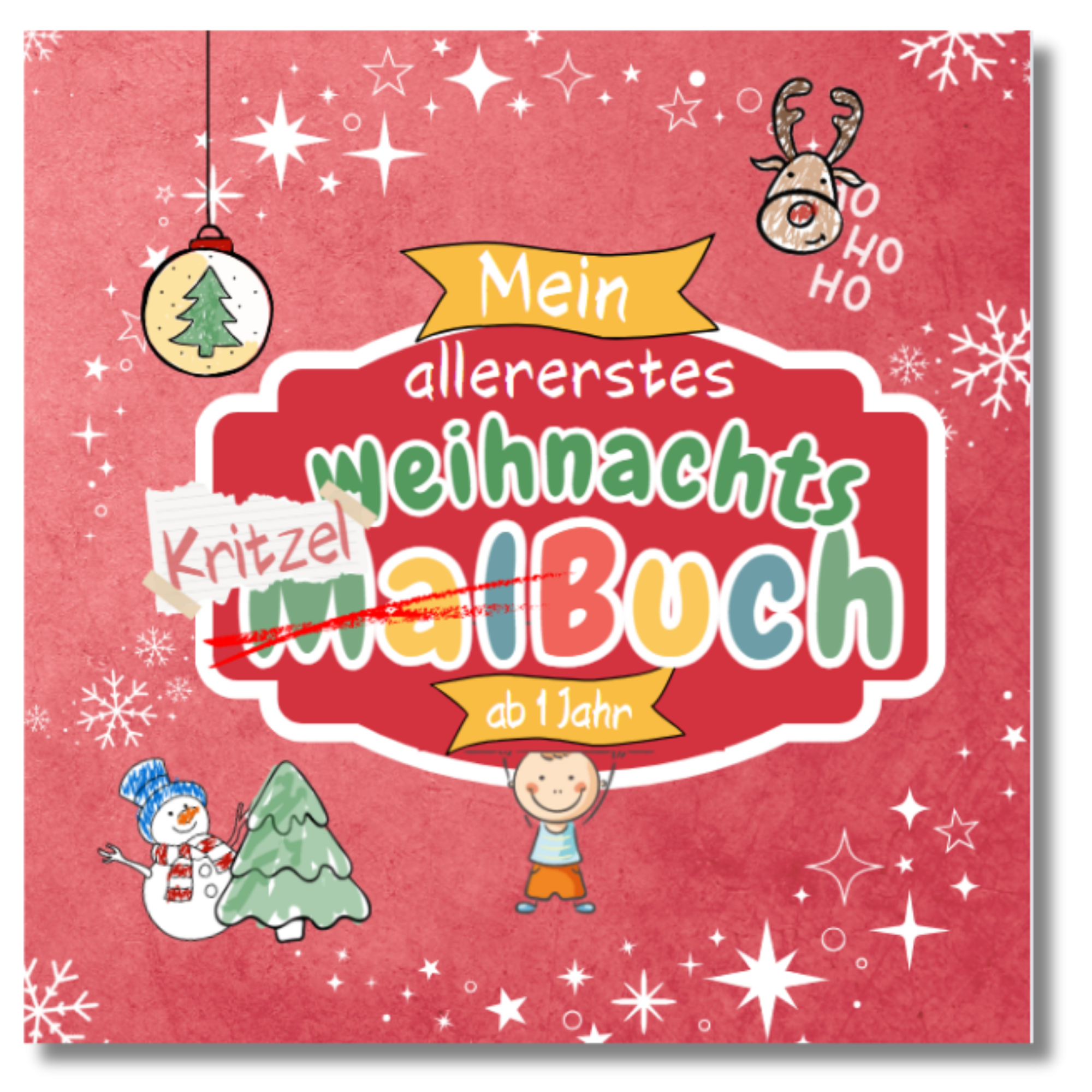 Kritzelbuch Weihnachten ab 1 Jahr