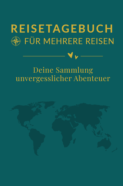 Reisetagebuch für mehrere Reisen – 30 Reisen auf einen Blick | Reisejournal zum Ausfüllen | Erinnerungsbuch für Weltenbummler