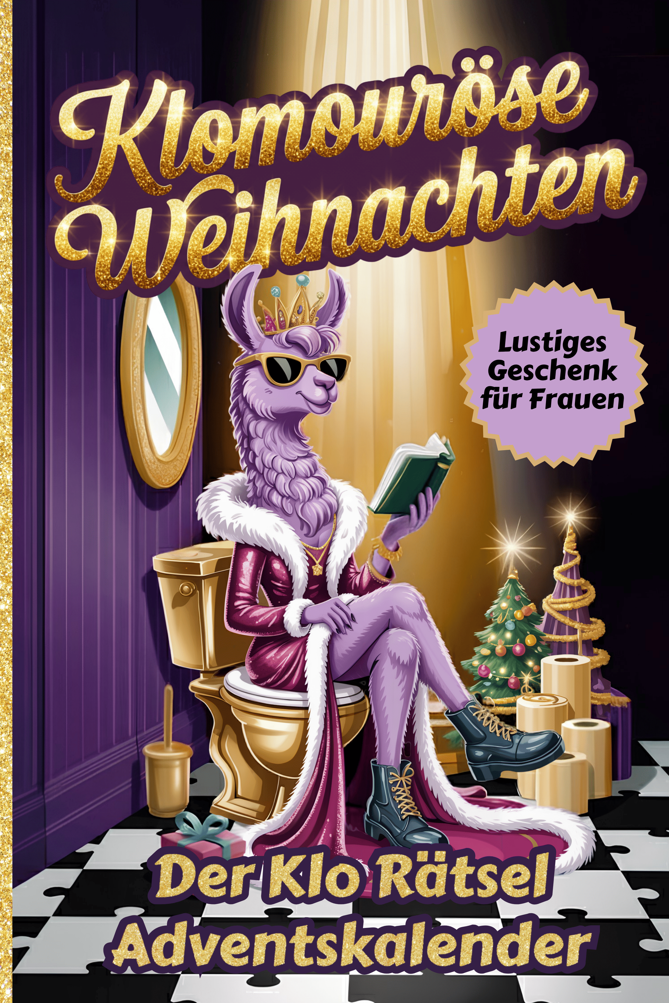 Klomouröse Weihnachten – Der lustige Rätsel-Adventskalender für Frauen: