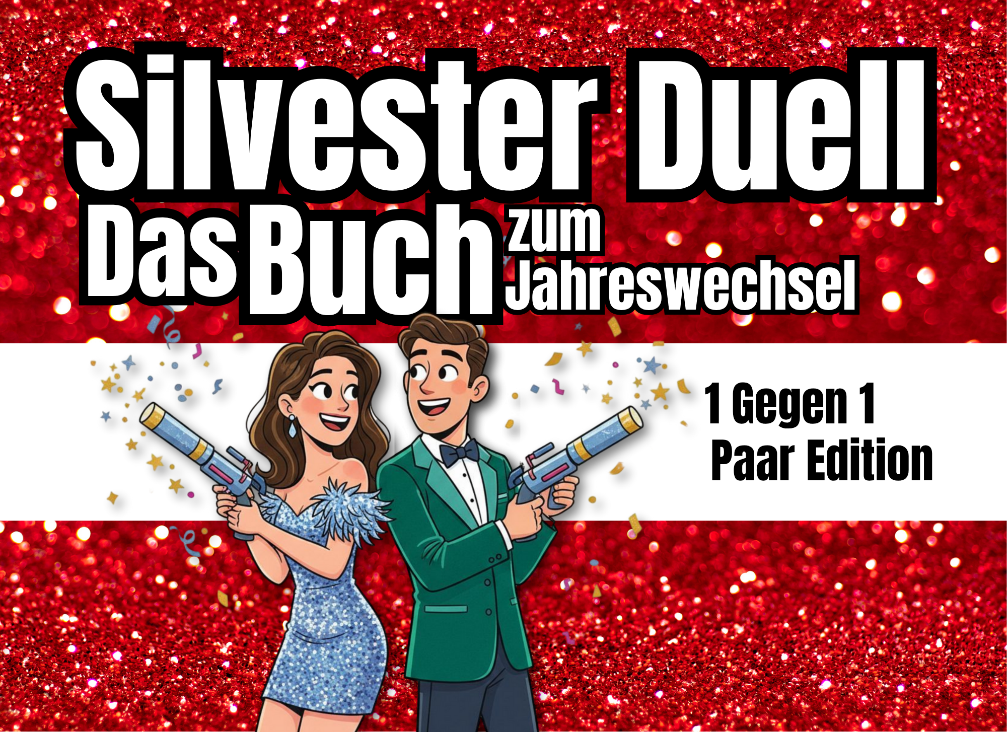 Das Silvester-Duell zum Jahreswechsel! Lustig, frech & verliebt ins neue Jahr! Das Party-Spielbuch für Paare