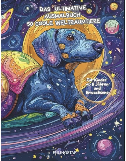Das Ultimative Ausmalbuch 50 coole Weltraumtiere