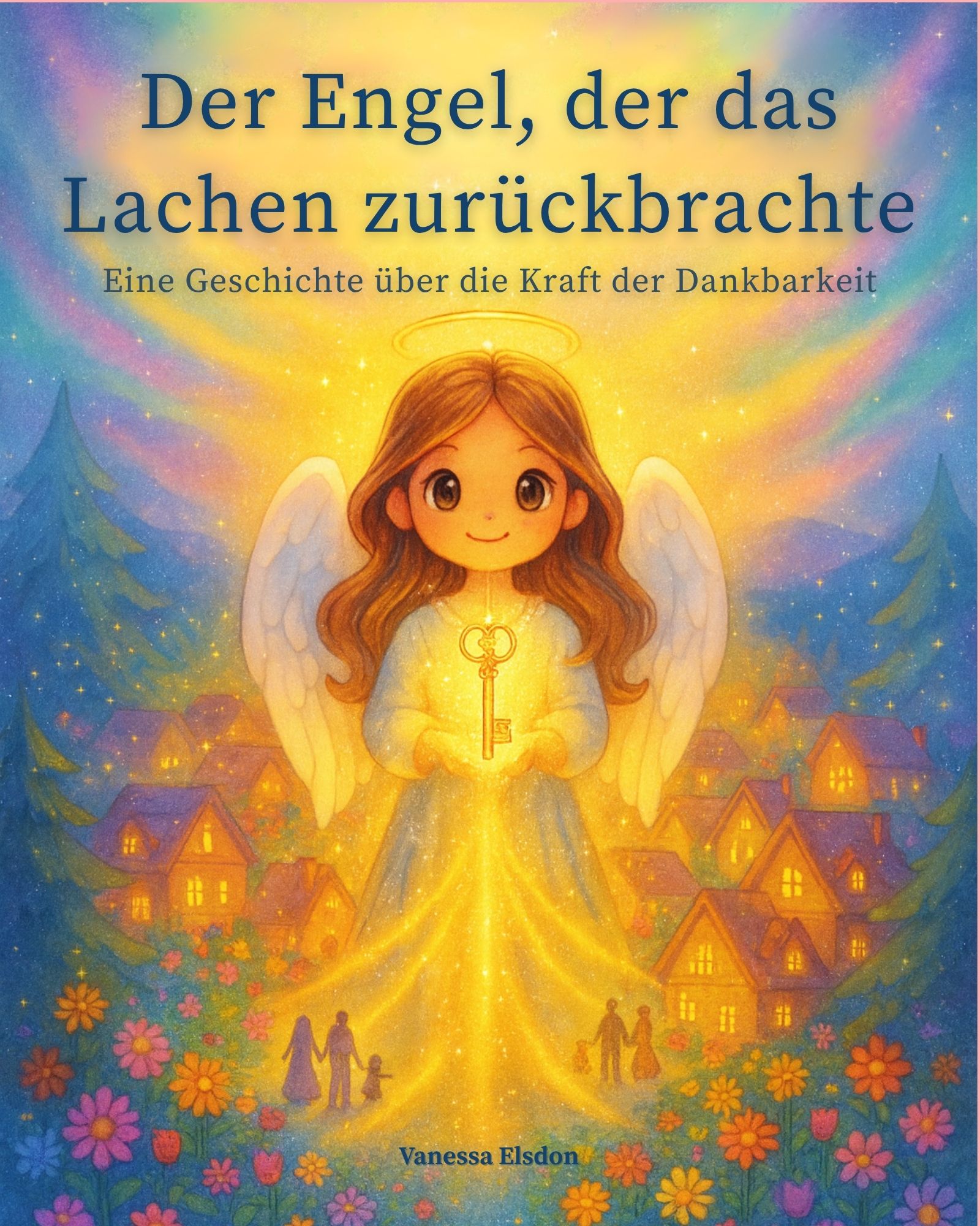 "Der Engel, der das Lachen zurückbrachte" Ein liebevolles Kinderbuch über die Magie der Dankbarkeit