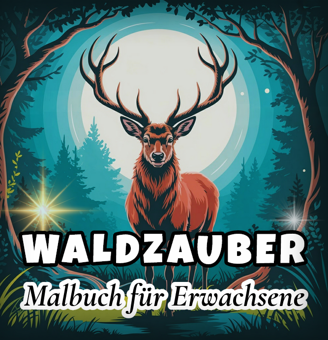 Waldzauber: Malbuch für Erwachsene
