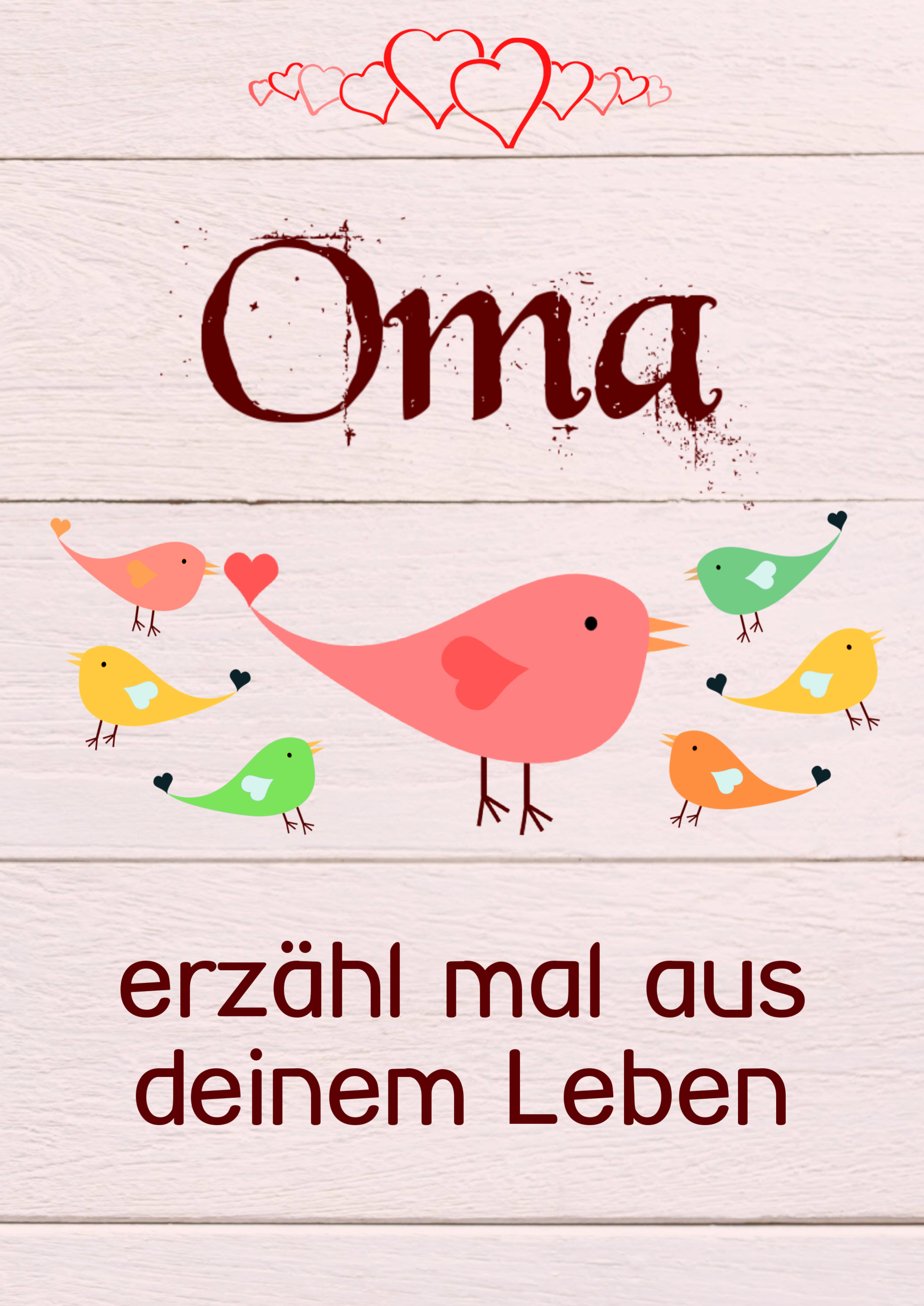 Oma, erzähl mal aus deinem Leben