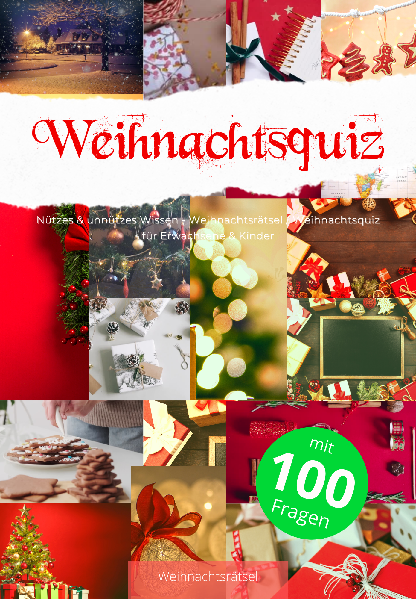 Weihnachtsquiz mit 100 Fragen