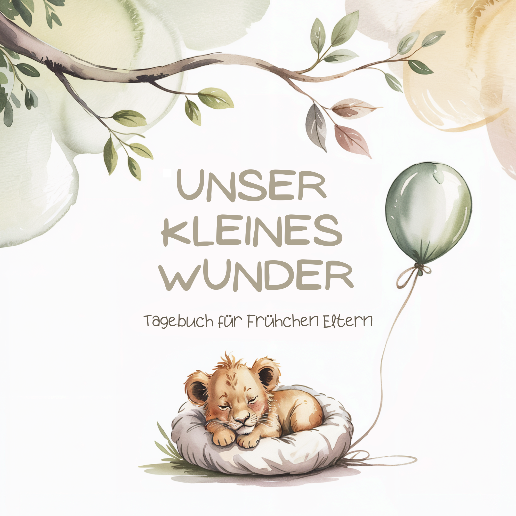 Unser kleines Wunder – Tagebuch für Frühchen Eltern