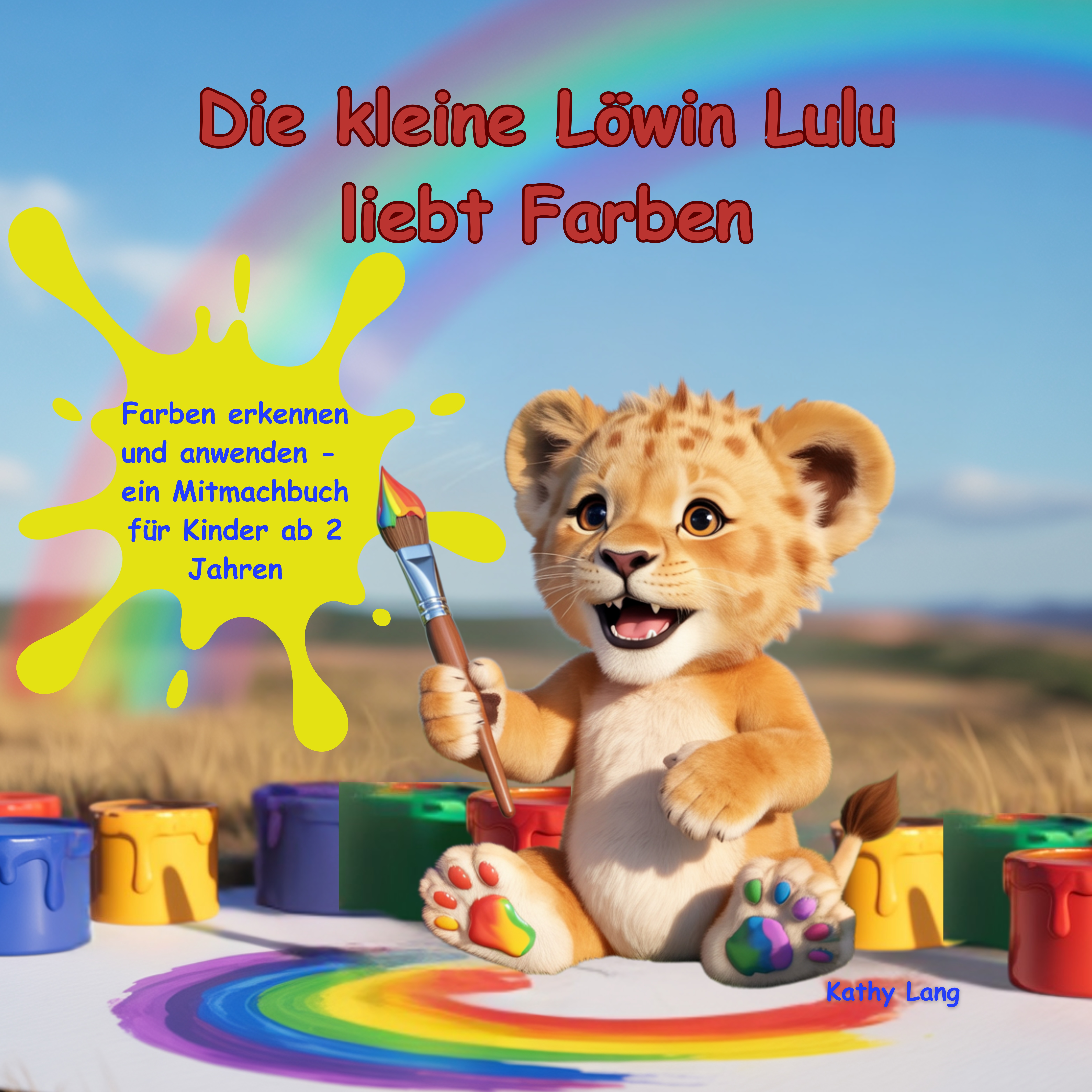 Die kleine Löwin Lulu liebt Farben