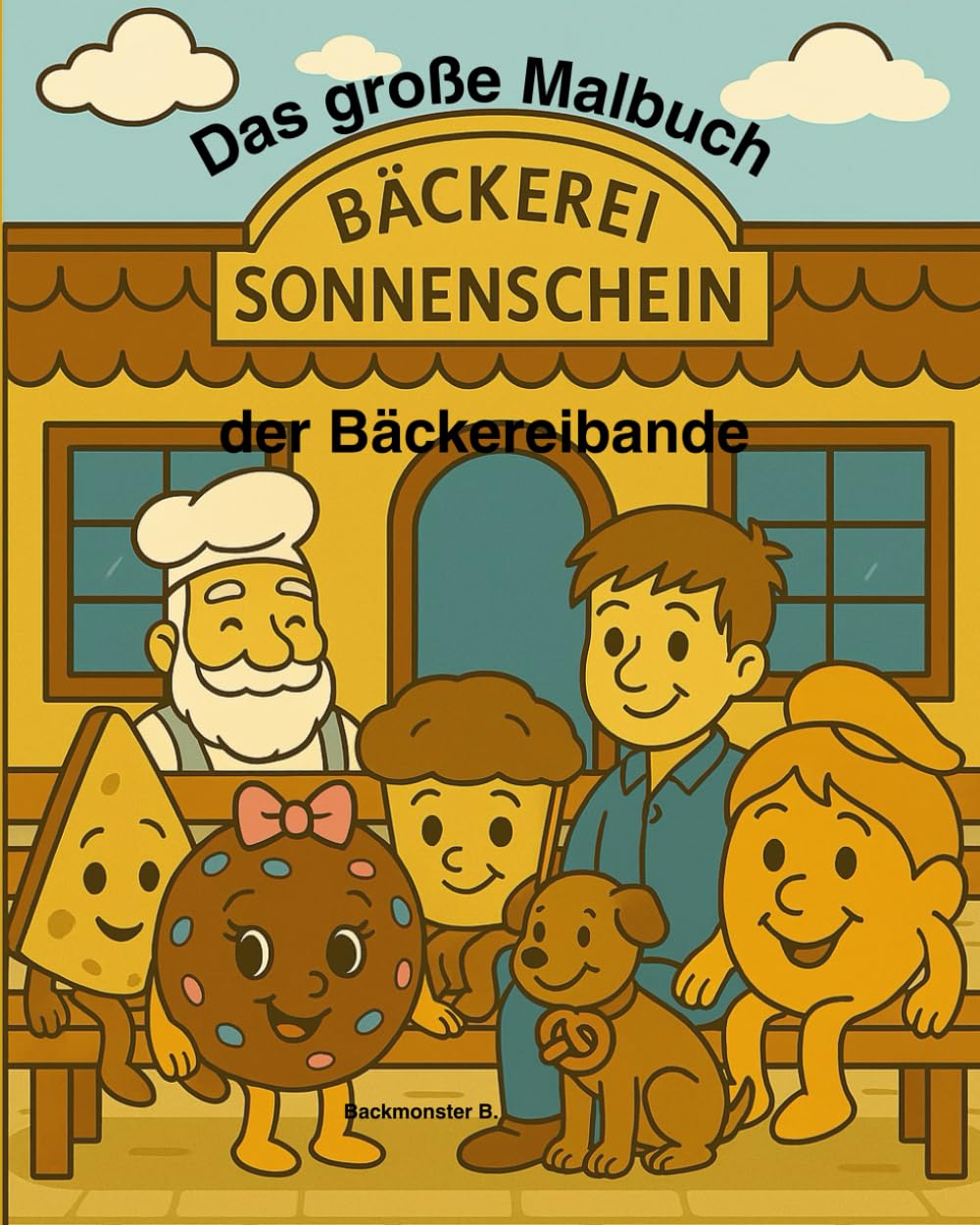 Das grosse Malbuch der Baeckereibande (Die Baeckereibande)